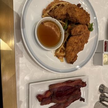 Vida - Chicken N Waffles w/ Bacon - American Near Me - Las Vegas, Nevada