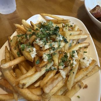 Shakas Beach Bar & Grill - Cilantro garlic fries - Fish & Chips Near Me - Nags Head, North Carolina