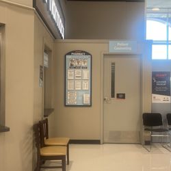 Pharmacy sitting area, if you need counseling or are waiting for your prescription