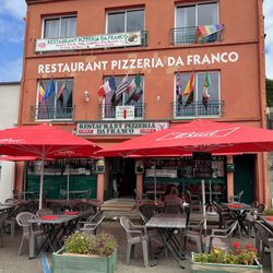 Restaurant Pizzeria Da Franco - Pizzeria De Franco in Douarnenez, France. (You can do better elsewhere!)