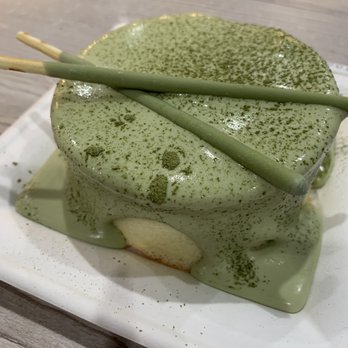 Feng Cha Teahouse - Matcha Milk Foam Cake - Desserts Near Me - Newark, California