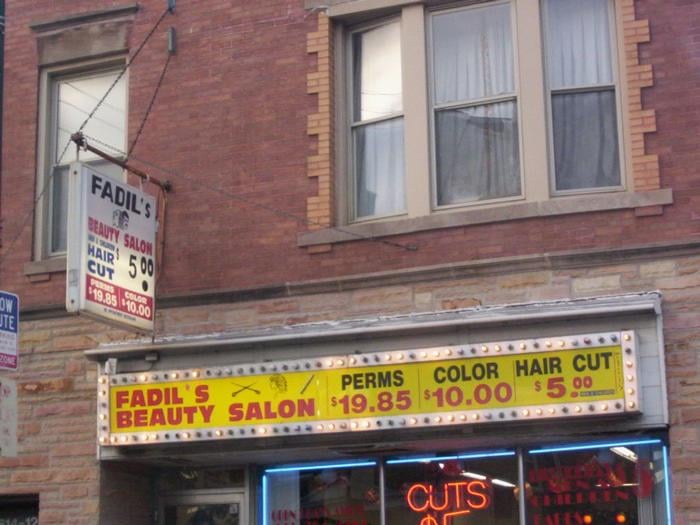 Fadil's Hair Salon Logo
