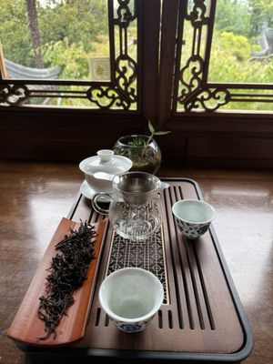 THE TAO OF TEA at Lan Su Chinese Garden by null