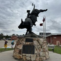 Wyoming State Museum - The bull rider that passed away unexpectedly Lane Frost..