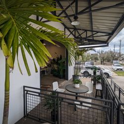 Headquarters - Open doors, and open floor plans! Never compete for space in a crowded coffee shop again.