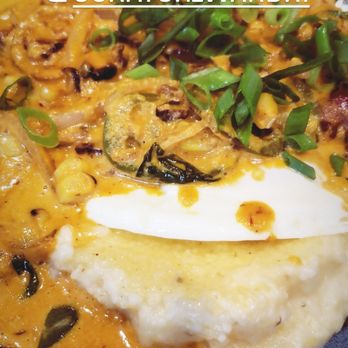 Scratch Kitchen - Bacon & Corn Grits - Breakfast & Brunch Near Me - Honolulu, Hawaii