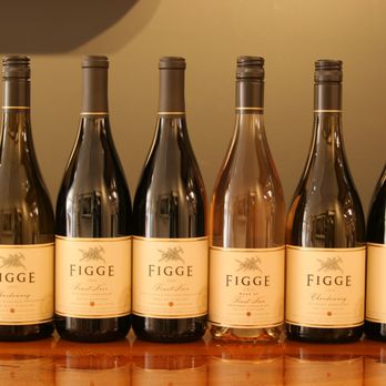 Figge Cellars Tasting Room - five bottles of wine - Wine Tasting Room Near Me - Carmel Valley, California Figge Cellars Tasting Room - five bottles of wine - Wine Tasting Room Near Me - Carmel Valley, California