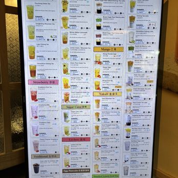 YiFang Taiwan Fruit Tea - Menu - Bubble Tea Near Me - Tempe, Arizona