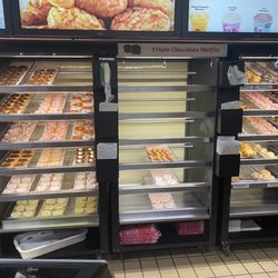 Dunkin' - This is the donuts that the green haired girl leaves me to choose from.