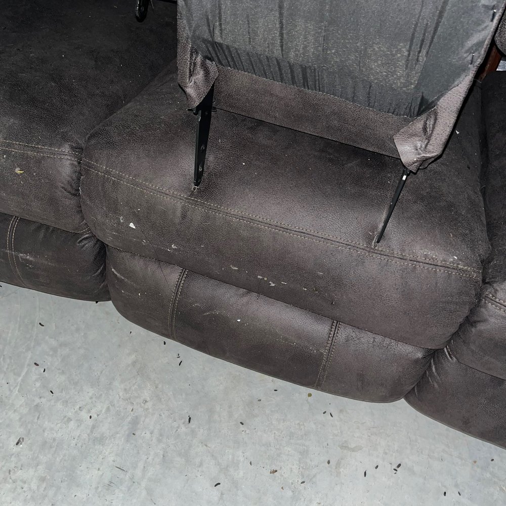 Bee Safe Storage - Front of couch - Self Storage Near Me - Pflugerville, Texas