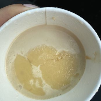 Starbucks - rotten milk in my latte!!!!! this pic was like an hr after i got it. - Coffee & Tea Near Me - Del Valle, Texas Starbucks - rotten milk in my latte!!!!! this pic was like an hr after i got it. - Coffee & Tea Near Me - Del Valle, Texas