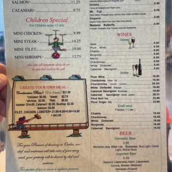 Osaka - Menu - Japanese Near Me - Tulsa, Oklahoma