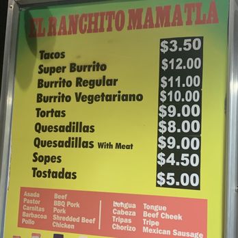 Tacos El Ranchito Truck - prices and prices - Food Stands Near Me - San Bruno, California Tacos El Ranchito Truck - prices and prices - Food Stands Near Me - San Bruno, California