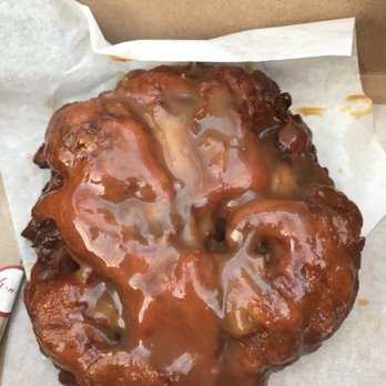 Half and Half Doughnut Co. - Caramel apple fritter - Coffee & Tea Near Me - Seattle, Washington