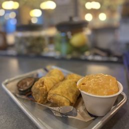 Cheese Steak Egg Roll