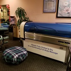 Massage By Ping's Place - AQUA MACHINE, done by moving water jets, while you stay dry