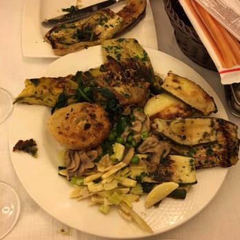 Da Michele - Antipasti misto from the self service buffet. - Italian Near Me - Rome, RM Da Michele - Antipasti misto from the self service buffet. - Italian Near Me - Rome, RM
