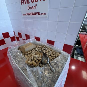 Five Guys - Peanuts - Burgers Near Me - Jurupa Valley, California