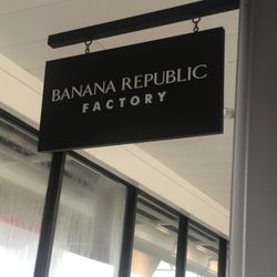 Banana Republic Factory Store - Look for sign along walkway