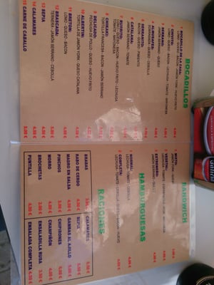 Menu photo 1 Mara Torrent, V