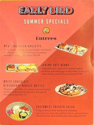 Menu photo 4 Early Bird - West Des Moines West Des Moines, IA Menu photo 4 Early Bird - West Des Moines West Des Moines, IA