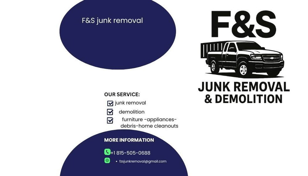 F&S JUNK REMOVAL - Updated June 2026 - Request a Quote - Joliet ...