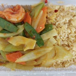 Wang Wang Super Taco - Curry Shrimp Lunch Special
