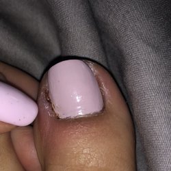 Envy Nail Eighty One - Juana the manicurist who did my nails over cut my cuticles and made me bleed. Worst pedicure of my life.