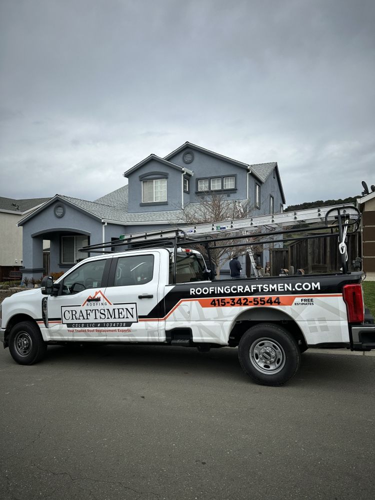 Slide of Roofing Craftsmen