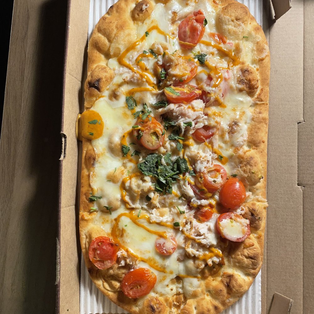 Panera Bread - Chipotle Chicken Flatbread (without bacon) - Soup Near Me - Spokane Valley, Washington Panera Bread - Chipotle Chicken Flatbread (without bacon) - Soup Near Me - Spokane Valley, Washington