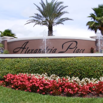 Fountain Doctors - a fountain in front of a sign that says alexandria place - General Contractors Near Me - Altamonte Springs, Florida Fountain Doctors - a fountain in front of a sign that says alexandria place - General Contractors Near Me - Altamonte Springs, Florida