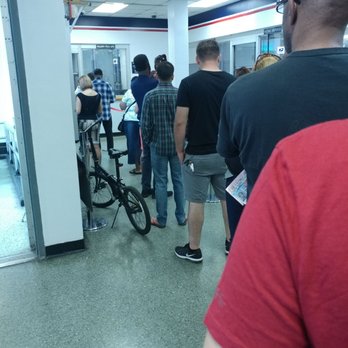 US Post Office - 3 minutes before the Post Office "opens." - Post Offices Near Me - Bronx, New York