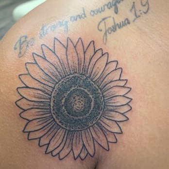 Torch Tattoo - Sunflower - Tattoo Near Me - Anaheim, California