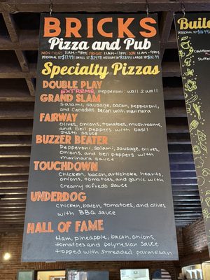 Menu photo 3 Brick's Pizza & Pub Weaverville, CA Menu photo 3 Brick's Pizza & Pub Weaverville, CA