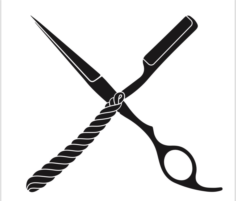 Hair Jordan 2303 barbershop Logo