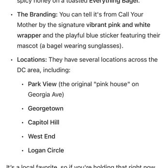 Call Your Mother Deli - Logan Circle - Bagels Near Me - Washington, DC, District of Columbia