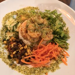 Cali Shrimp Bowl. The combination of flavors is delicious. My favorite dish. Cali Shrimp Bowl. The combination of flavors is delicious. My favorite dish.