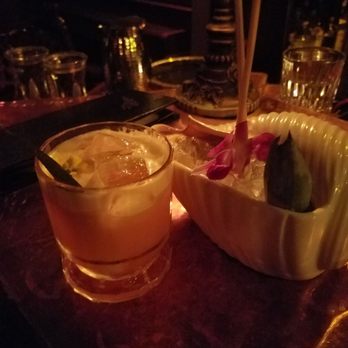 The Blind Rabbit - Does This Spark Joy $14 (left), Kyoto Kolada $15 (right) - Cocktail Bars Near Me - Anaheim, California The Blind Rabbit - Does This Spark Joy $14 (left), Kyoto Kolada $15 (right) - Cocktail Bars Near Me - Anaheim, California