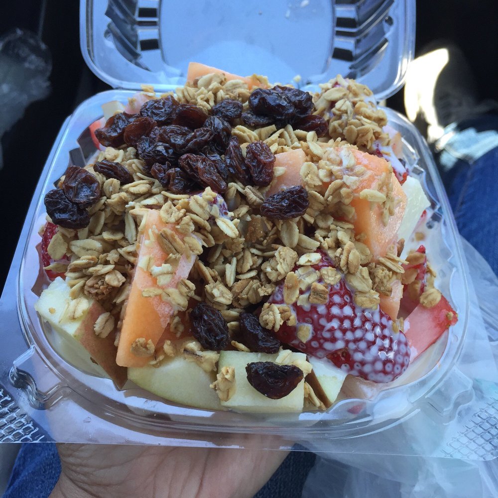 TiRi Bionicos - Top open view of bionicos. No banana or papaya. - Juice Bars & Smoothies Near Me - Rosemead, California