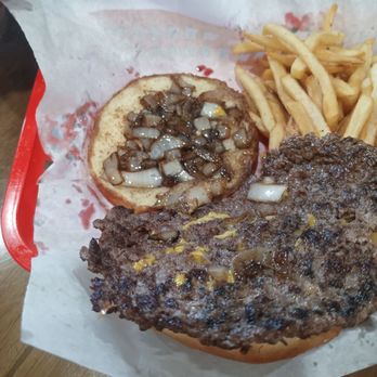 Nice Guys Burgers - Cheeseburger combo, asked for no onions - Halal Near Me - Riverside, California Nice Guys Burgers - Cheeseburger combo, asked for no onions - Halal Near Me - Riverside, California