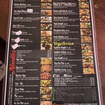 Thai Kitchen - Menu as of November 2022 (back) - Thai Near Me - Childress, Texas Thai Kitchen - Menu as of November 2022 (back) - Thai Near Me - Childress, Texas
