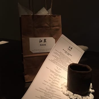 NAOE - The evening's menu. Thoughtful - Japanese Near Me - Miami, Florida NAOE - The evening's menu. Thoughtful - Japanese Near Me - Miami, Florida