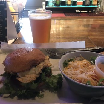 The Lucky Rooster - Blackened Cajun Chicken and side salad. - Sports Bars Near Me - Old Hickory, Tennessee The Lucky Rooster - Blackened Cajun Chicken and side salad. - Sports Bars Near Me - Old Hickory, Tennessee