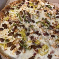 Pizza Hut - Great value $12 for 10 toppings.