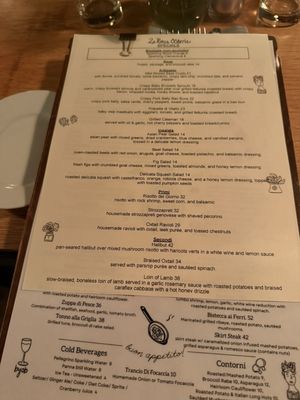 Menu photo 1 La Rocca Osteria Montclair, NJ Menu photo 1 La Rocca Osteria Montclair, NJ