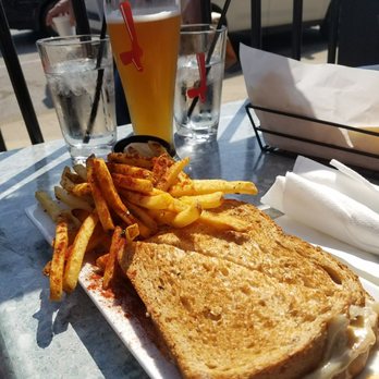 The Tap - Grilled cheese, tap fries, and a Blue Dog Sea Paw beer! - Bars Near Me - Bloomington, Indiana
