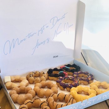 Mochinut - a box of doughnuts on a table - Donuts Near Me - Metairie, Louisiana