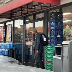 Circle K - Whats in this photo? A man higher than the firmament pretending to be concierge so he can ask me for a dollar or a lighter.