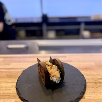 NoriNori - Spicy Scallop Handroll - Japanese Near Me - Houston, Texas NoriNori - Spicy Scallop Handroll - Japanese Near Me - Houston, Texas