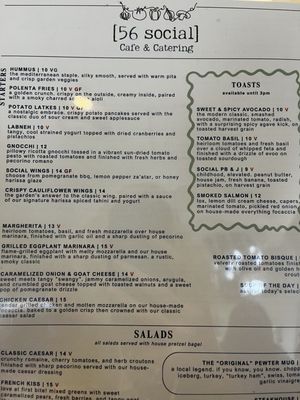 Menu photo 2 56 Social Shaker Heights, OH